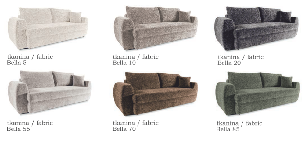 Sofa dla par z funkcją spania COSMA 4 Sofa dla par z funkcją spania COSMA 2