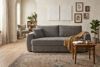 Sofa dla par z funkcją spania COSMA 88 Tania sofa z funkcją spania dla pary