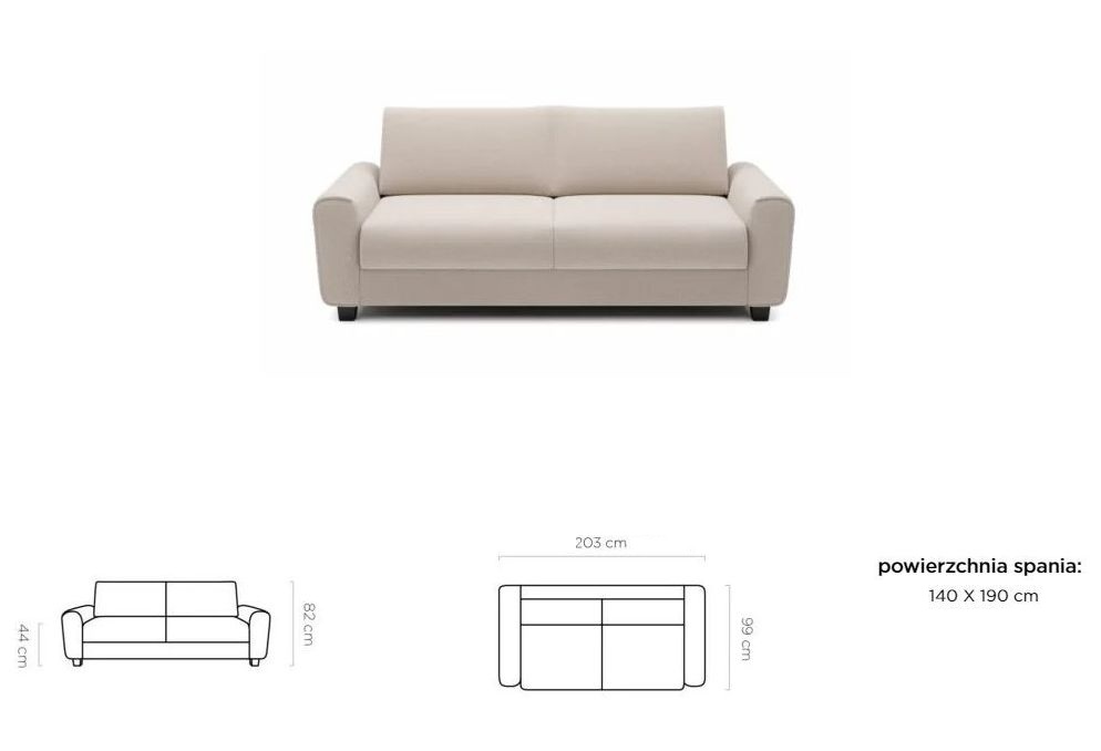 Sofa włoska do codziennego spania SIENA 2 10 Sofa włoska do codziennego spania SIENA 2 3