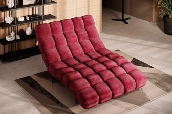 Luksusowy szezlong dwuosobowy