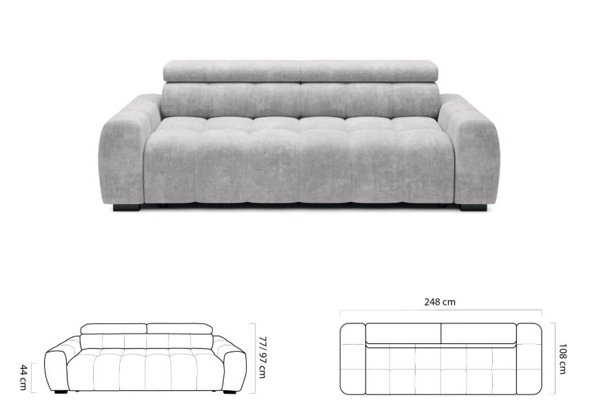 Wypoczynek rozkładany elektrycznie BOREAL 9 Wypoczynek rozkładany elektrycznie BOREAL 4