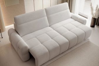 Wypoczynek z elektrycznie wysuwanym siedziskiem z funkcją spania codziennego