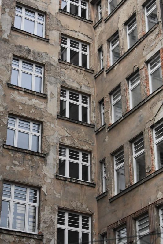 Stary blok w Czechach