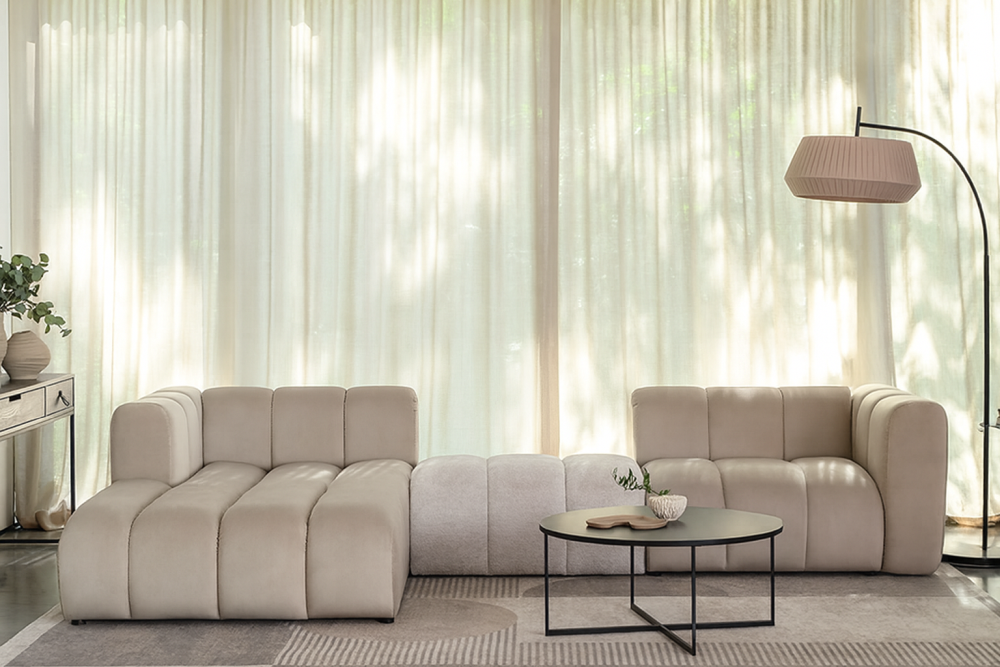 Narożnik bez oparcia AULA 11 1 Ekskluzywny narożnik bez oparcia