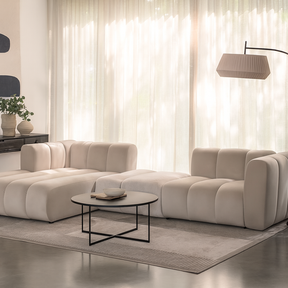 Narożnik bez oparcia AULA 11 13 Kanapa narożna bez oparcia