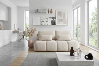 Cudna sofa do designerskiego salonu z funkcją spania CHANEL 37 Sofa do designerskiego salonu