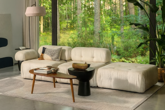 Sofa segmentowa do rozbudowy z regulacj膮 opar膰 i bok贸w TALLIN 26 Sofa segmentowa z mo偶liwo艣ci膮 personalizacji