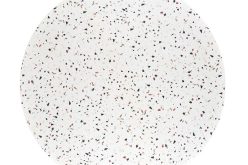 Okąrgły biały stół z blatem lastryko 120 ARAMIS 8 Okąrgły biały stół z blatem lastryko 120 ARAMIS 6