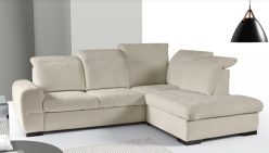 Ergonomiczny narożnik z funkcją spania codziennego z oparciem z dwóch stron