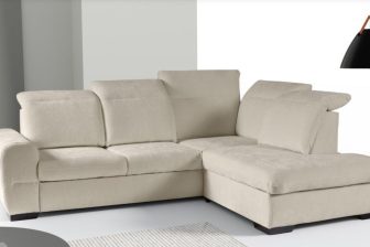 Ergonomiczny narożnik z funkcją spania i regulacją głebokości oparć URBAN 22 Ergonomiczny narożnik z funkcją spania codziennego z oparciem z dwóch stron