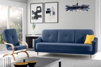 Ładna wersalka w stylu skandynawskim NEXUS 4 Ładna wersalka do salonu i spania