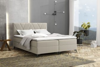 Łóżko kontynentalne z pojemnikiem 180x200 BRUKSELA 34 Łóżko kontynentalne z pojemnikiem