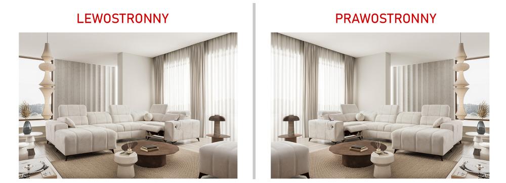 Narożnik U z elektrycznym sterowaniem i funkcją spania z gniazdem USB DOLCE 4 MIX 28 Narożnik U z elektrycznym sterowaniem i funkcją spania z gniazdem USB DOLCE 4 MIX 9