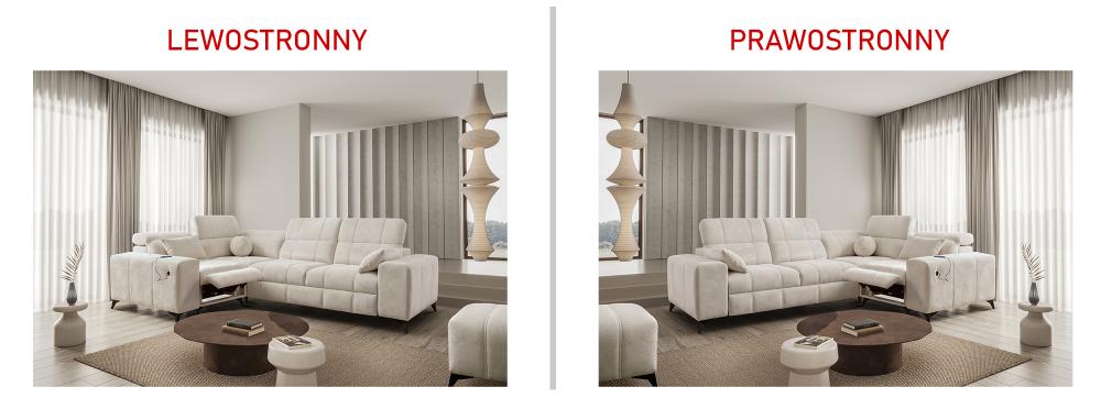 Narożnik z funkcją spania z gniazdem USB i z funkcją relaks DOLCE 2 MIX 25 Narożnik z funkcją spania z gniazdem USB i z funkcją relaks DOLCE 2 MIX 12