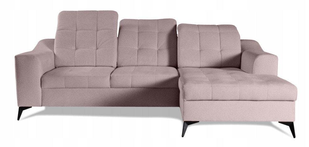 Narożnik z systemem przesuwu oparcia z funkcją spania SOHO 1