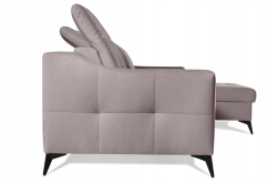 Narożnik z systemem przesuwu oparcia z funkcją spania SOHO 4