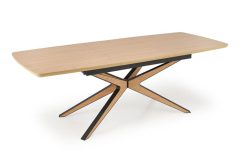 Naturalny stół rozkładany z nogami typu pająk 160-220 JAMES 9 Naturalny stół rozkładany z nogami typu pająk 160-220 JAMES 6