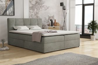 Nowoczesne łóżko kontynentalne 180x200 SYDNEY 12 Łóżko kontynentalne z 2 pojemnikami