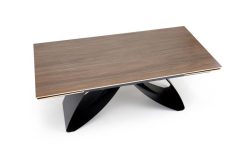 Rewelacyjny stół rozkładany orzech z finezyjnymi nogami 180-260 HILARIO 9 Rewelacyjny stół rozkładany orzech z finezyjnymi nogami 180-260 HILARIO 7