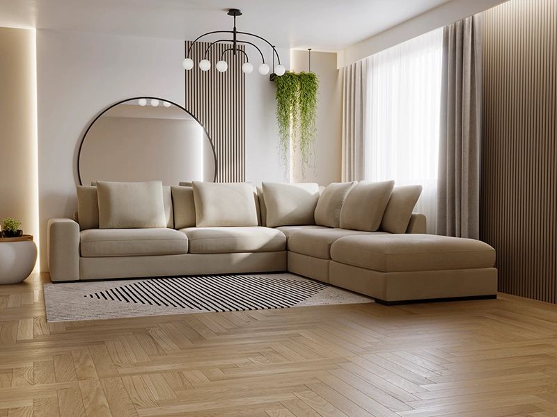 Jak wybrać narożnik kakaowy do wymarzonego wnętrza? ☕ 26 Komfortowa rogówka kakaowa