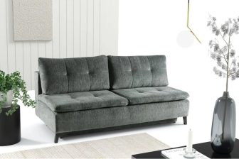 Rozkładana sofa do ciasnego salonu BELVIO 89 Sofa do ciasnego salonu z funkcją spania