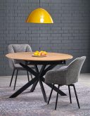 Stół okrągły rozkładany owalny 120-200 ACORD 2 Stół okrągły rozkładany owalny 120-200 ACORD 1