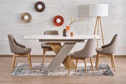 Stół z kaszmirowym blatem 130-175 XARELTO 4 Rozsuwany stół kaszmirowy