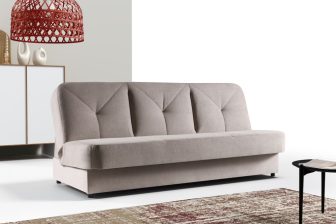 Tania wersalka bez boków MILENA 7 Tania wersalka bez boków do małego mieszkania