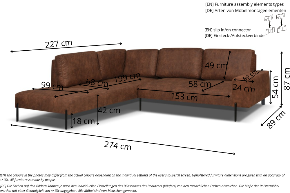 Duży narożnik loftowy z oparciem z dwóch stron ALEXANDER 2 10 Duży narożnik loftowy z oparciem z dwóch stron ALEXANDER 2 3