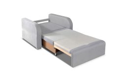 Fotel do spania codziennego METRO 1 6 Fotel z funkcją spania i pojemnikiem