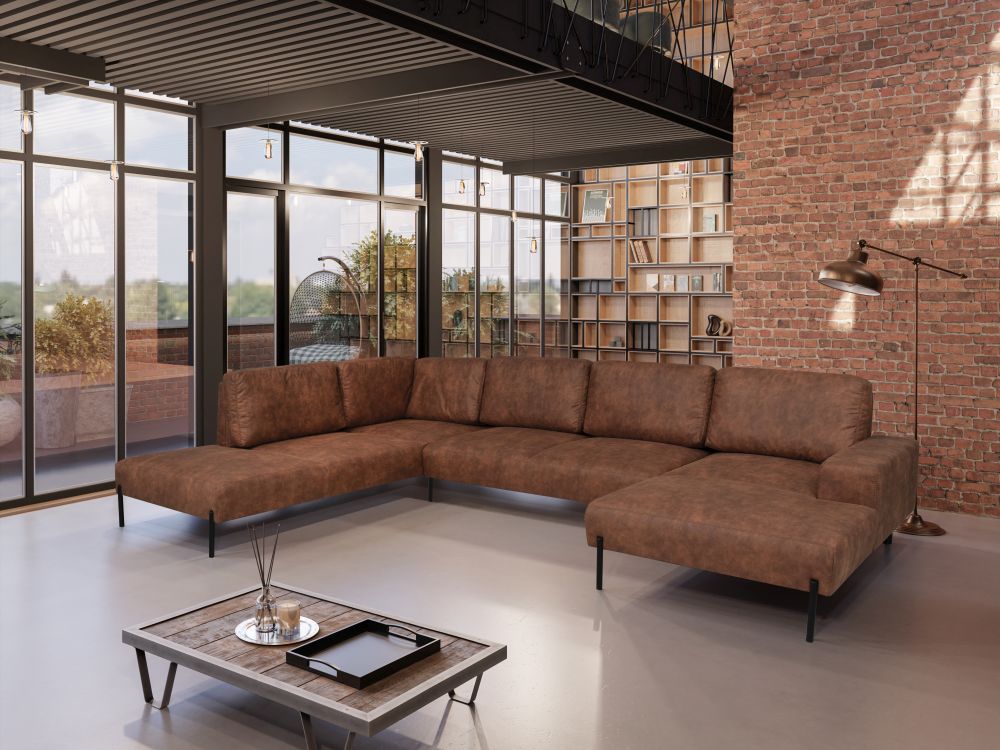 Narożnik U loftowy z bardzo wygodnym siedziskiem ALEXANDER 3 8 Narożnik U loftowy z bardzo wygodnym siedziskiem ALEXANDER 3 2