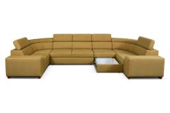 Narożnik U z zaokrąglonymi rogami z funkcją spania DIAMANTE 10 10 Narożnik U z zaokrąglonymi rogami