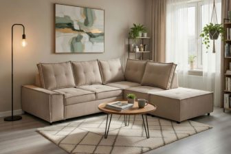 Rozkładana kanapa narożna dla architekta wnętrz ARCHITECT 4 Rozkładna sofa rogowa dla architektów wnętrz