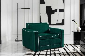 Rozkładana sofa dla jednej osoby AGNES 1 27 Rozkładana sofa dla jednej osoby