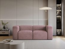 Sofa dwójka ATLAS 8 Szara sofa dwójka
