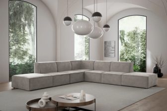 Wielki narożnik segmentowy BLOK 4 Wielki narożnik segmentowy do salonu