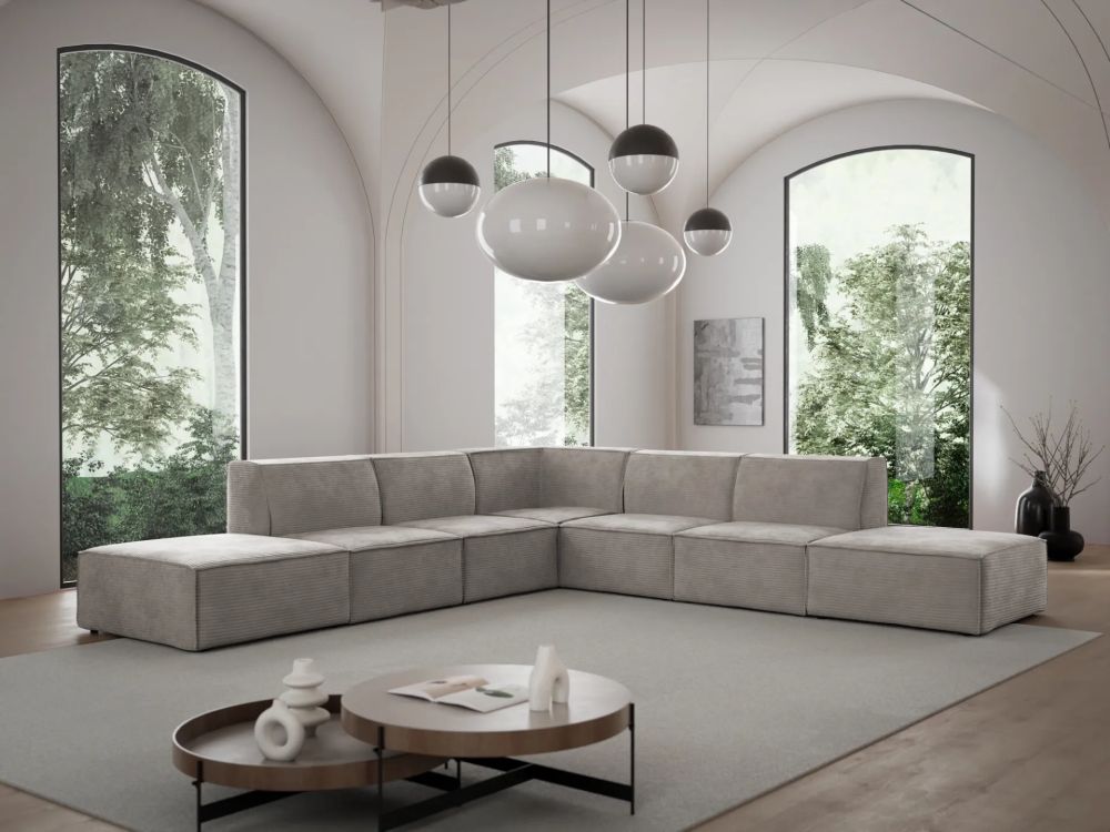 Wielki narożnik segmentowy BLOK 1 Wielki narożnik segmentowy do salonu