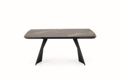 Awangardowy stół rozkładany czarny marmur 165-241 ARMANI 6