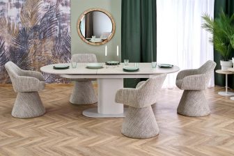 Bardzo elegancji stół rozkładany do salonu