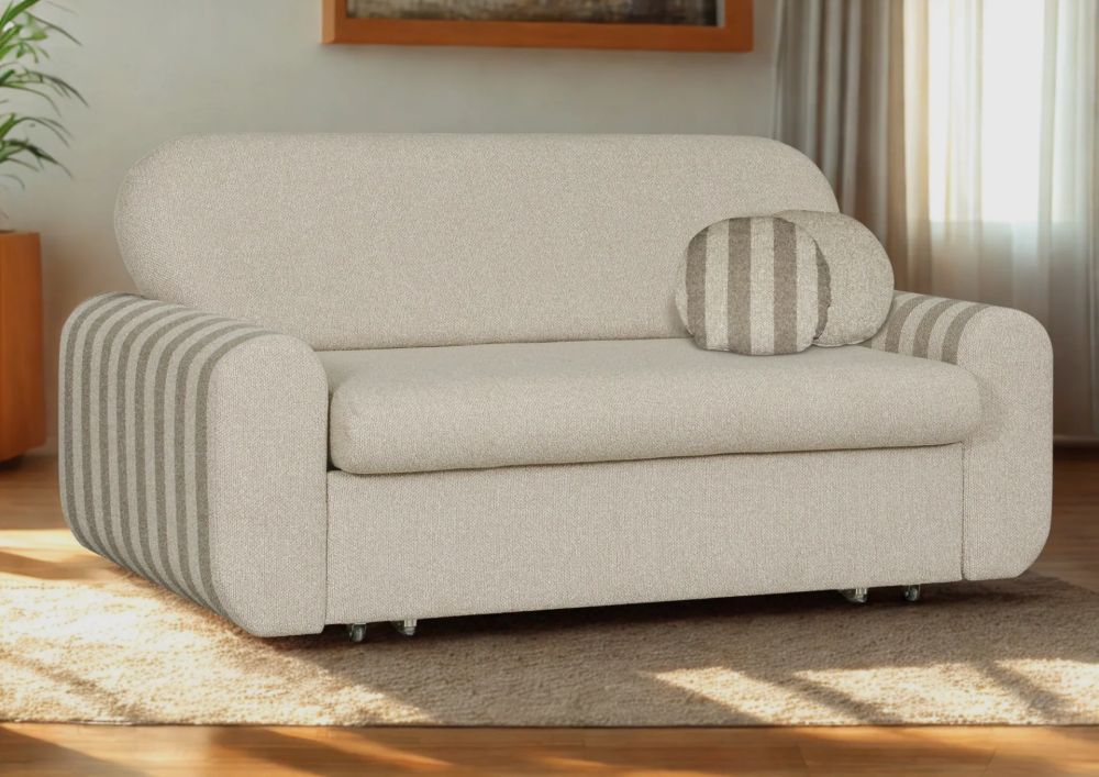 Bardzo ładna sofa trzyosobowa rozkładana do przodu TIFFANY 3 1 Bardzo ładna sofa rozkładana do przodu na wózku