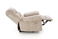 Beżowy fotel elektryczny do salonu AMORE 5 Beżowy fotel elektryczny do salonu AMORE 2