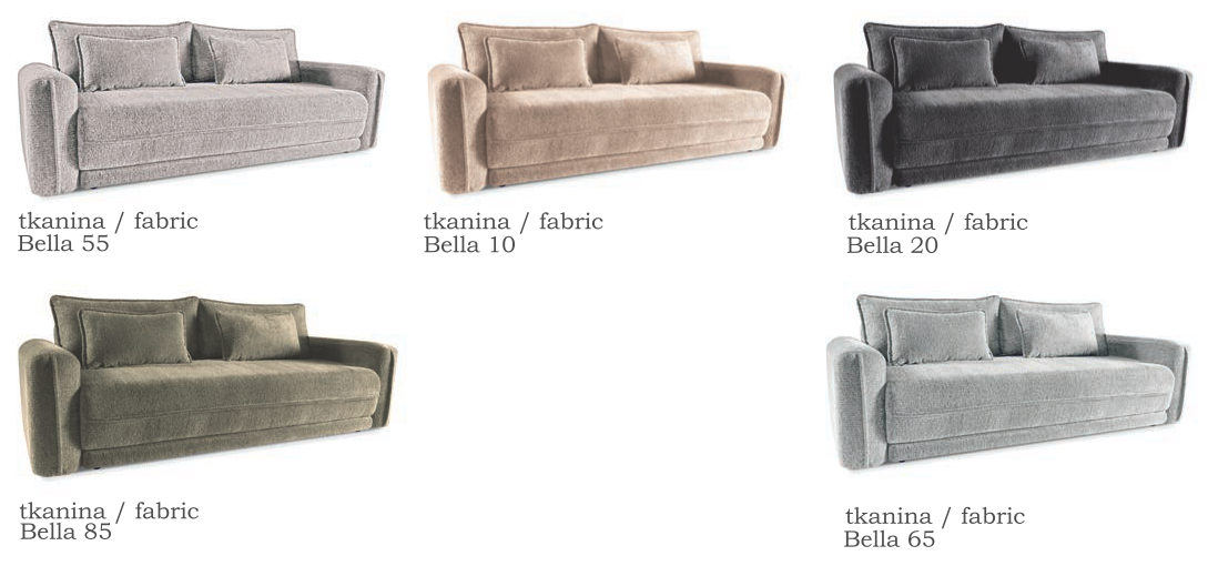 Kanapa łóżko duża szerokość spania DONATAN 4 Kanapa łóżko duża szerokość spania DONATAN 2