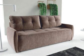 Kanapa rozkładana do niedużego salonu w bloku