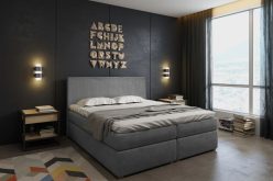 Modne i bardzo wygodne łóżko dla zakochanych