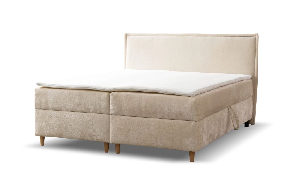 Łóżko kontynentalne na nóżkach 160x200 SLIDE 4