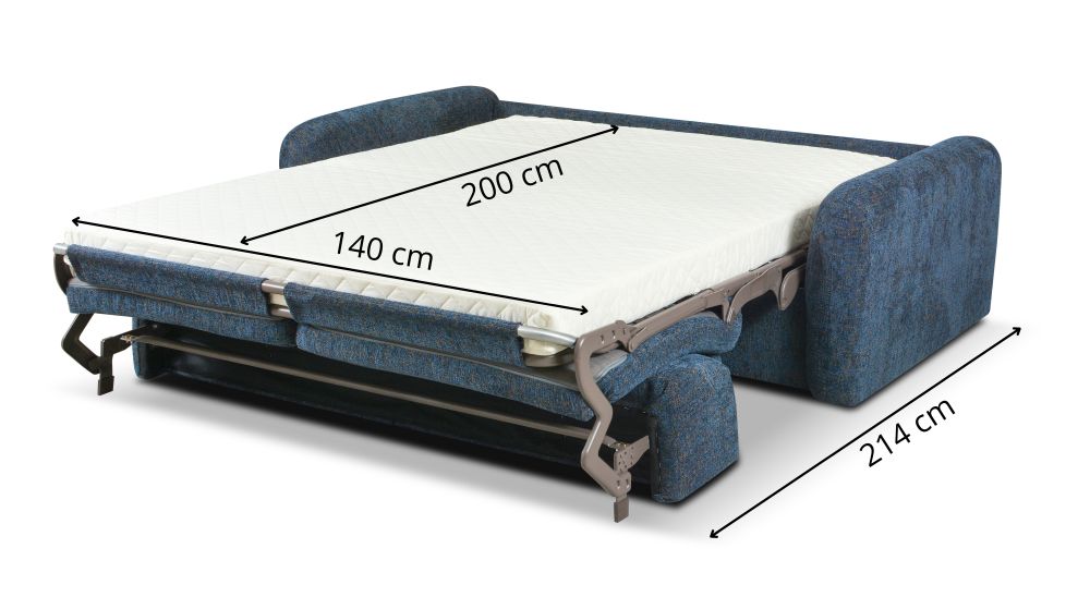 Luksusowa sofa na stelażu włoskim MELANIA 6