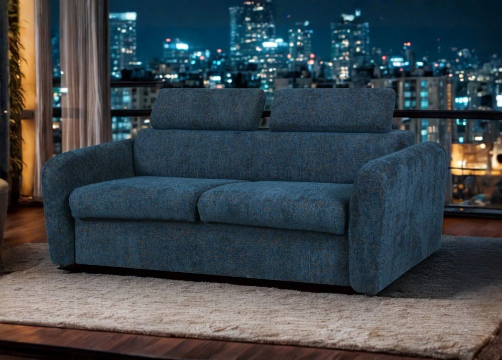 Luksusowa sofa na stelażu włoskim MELANIA 2 Luksusowa sofa ze stelażem włoskim do codziennego spania