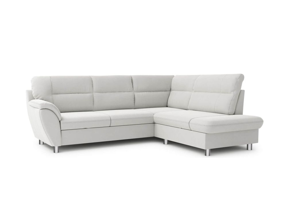 Luksusowy wysoki narożnik do salonu z funkcją spania AUGUSTUS 4