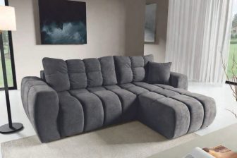 Masywna kanapa narożna z funkcją spania ESTILO 34 Masywna kanapa narożna z funkcją spania codziennego