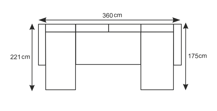 Miękka zapadajaca się kanapa narożna U ROLF 6